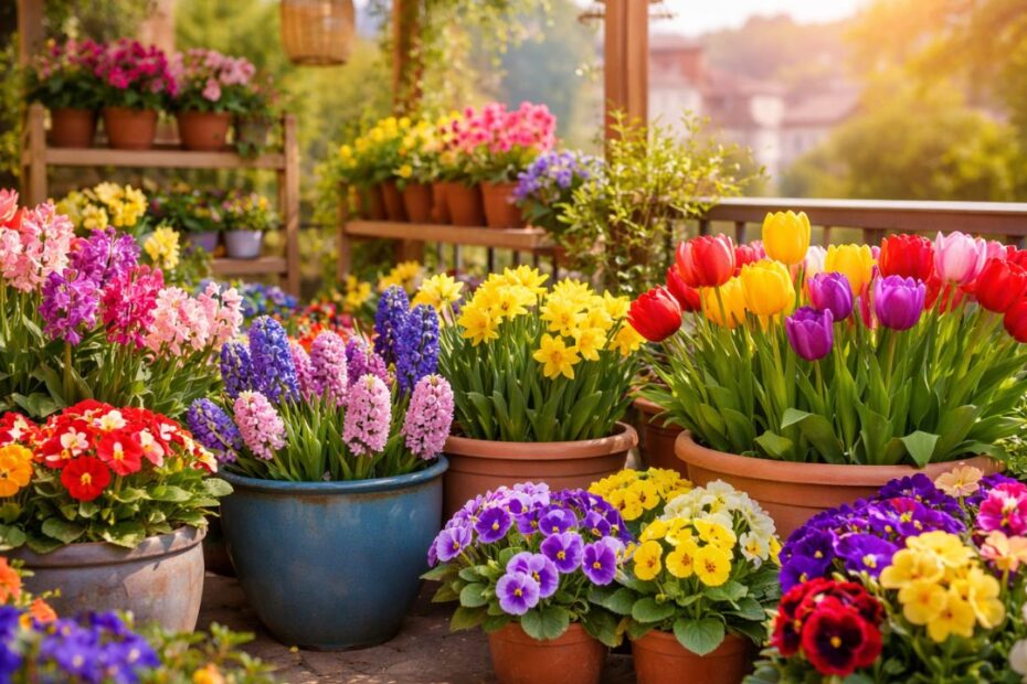 6 Mejores Flores de Primavera para Macetas y Terrazas Pequeñas (Fáciles y Hermosas)