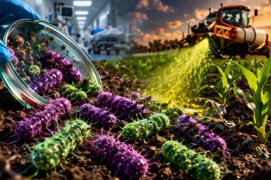 Bacterias Resistentes a Antibióticos Sobreviven al Glifosato en el Suelo – Qué Significa