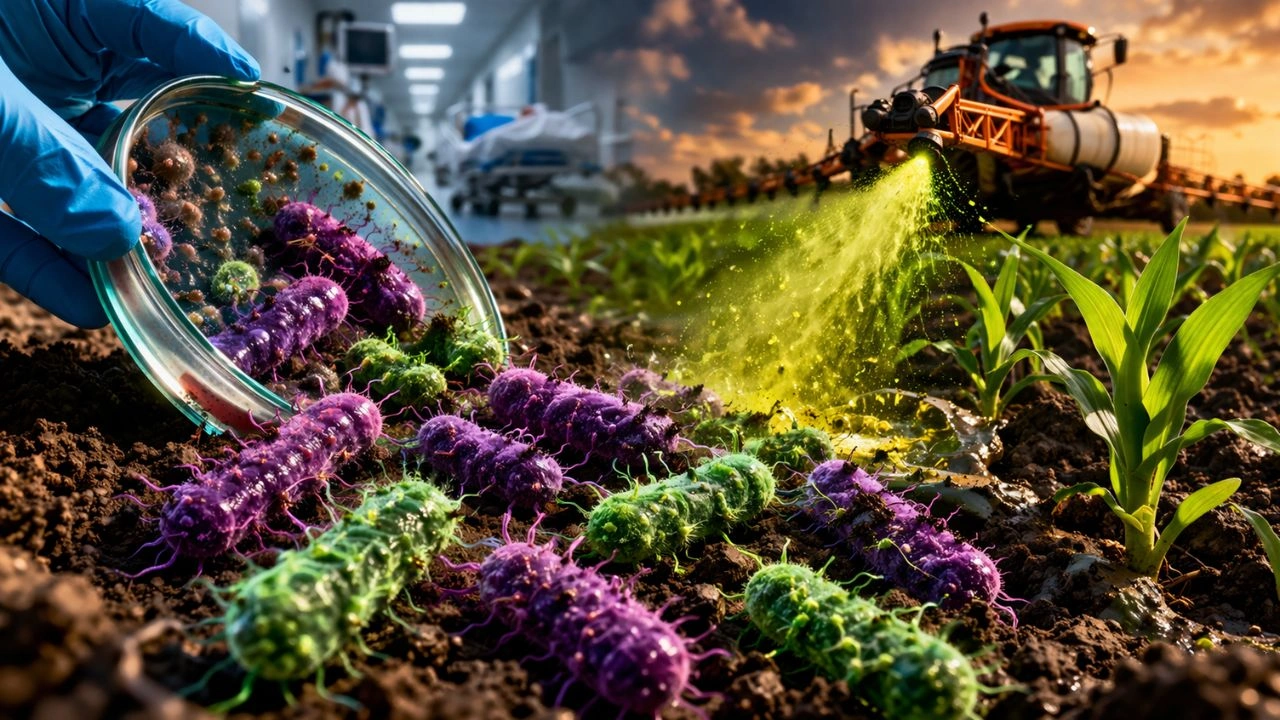 Bacterias Resistentes a Antibióticos Sobreviven al Glifosato en el Suelo – Qué Significa