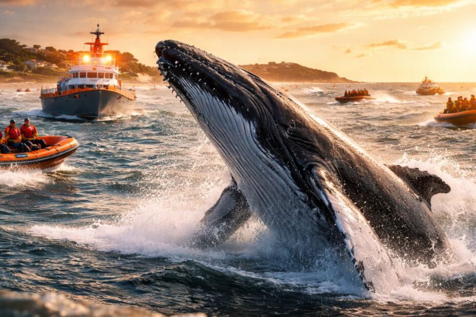 Ballena Jorobada Varada en Alemania Logra Liberarse Tras Varios días