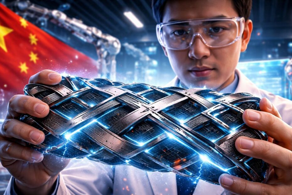 China Crea un Material 10 Veces más Fuerte que el Acero - una Revolución Tecnológica