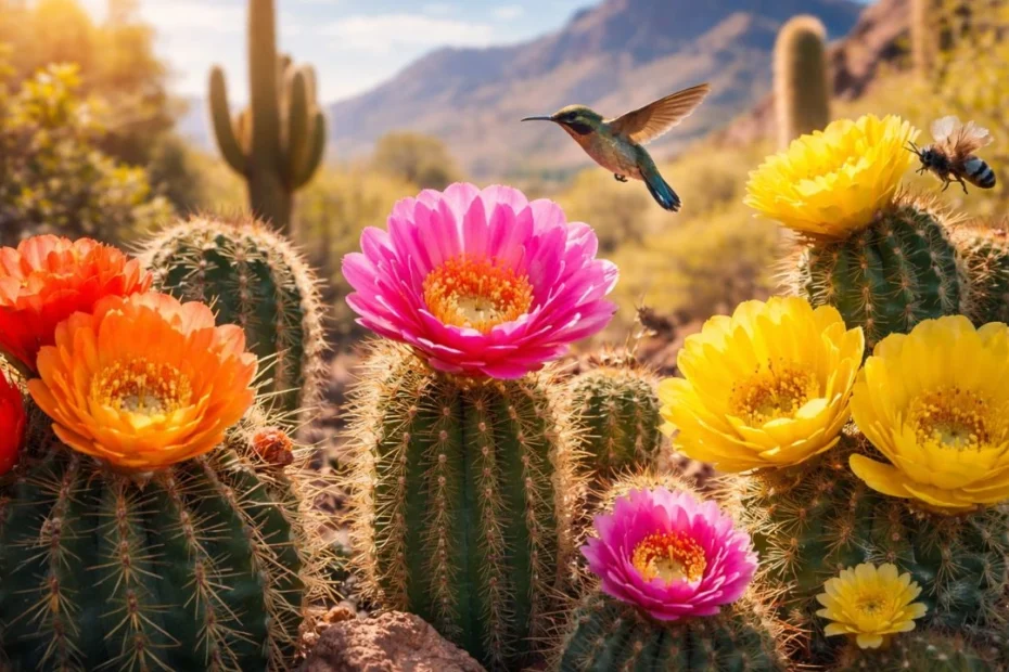 El secreto de los Cactus Revelado - Cómo la Flexibilidad Floral Impulsa su Supervivencia