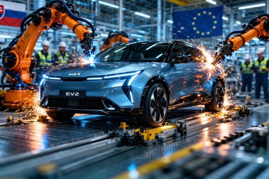 Kia EV2 - El SUV Eléctrico más Barato de Europa ya se Fabrica Localmente