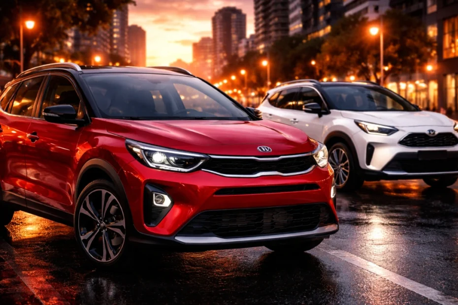 Kia Stonic vs Toyota Yaris Cross – Comparación de SUV Híbridos Económicos