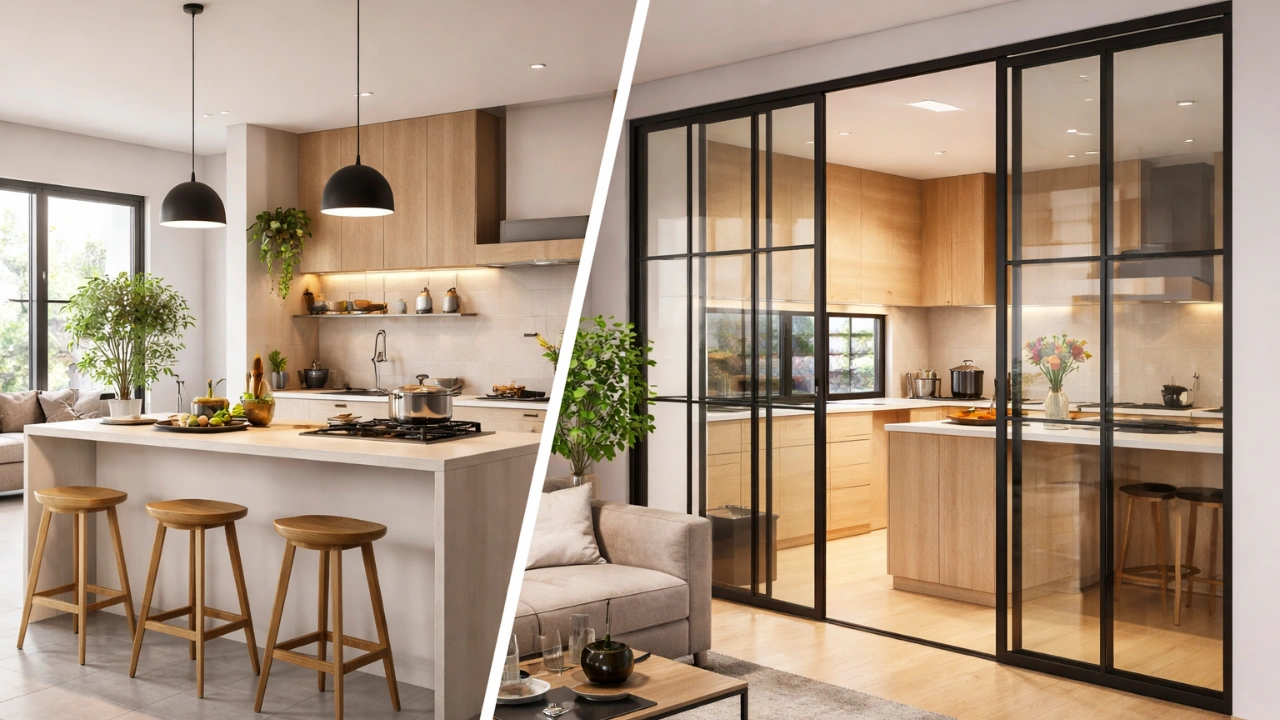 Por qué las Cocinas Abiertas no Siempre Son la Mejor Opción Para tu Hogar