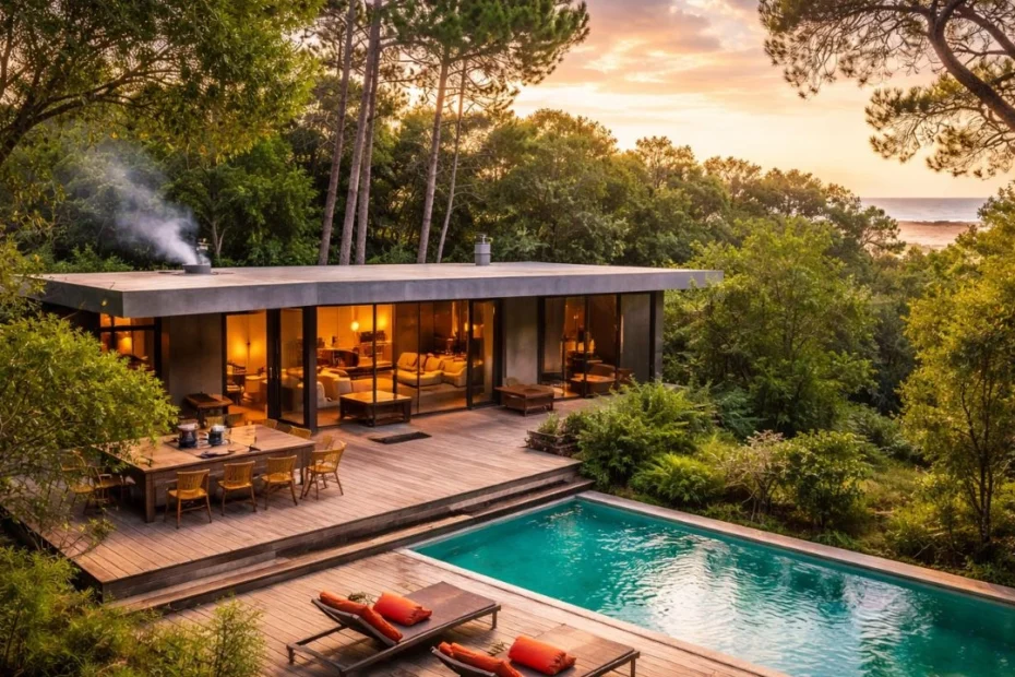 Reinterpretación de una Casa de Verano en La Pedrera - Una Experiencia de Vida en Contacto con la Naturaleza