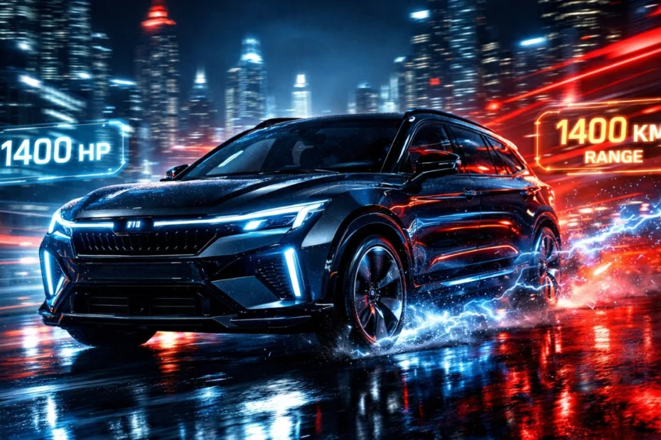 Zeekr 8X 2026 - SUV Híbrido de 1400 HP con 1400 km de Autonomía y 410 km Eléctricos