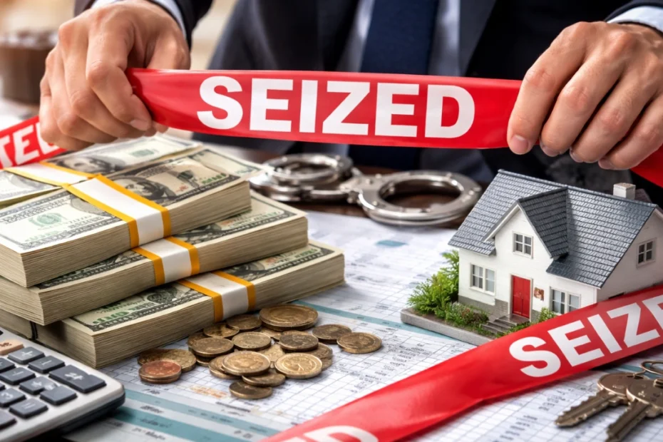 Advertencia - El IRS Podría Congelar su Dinero