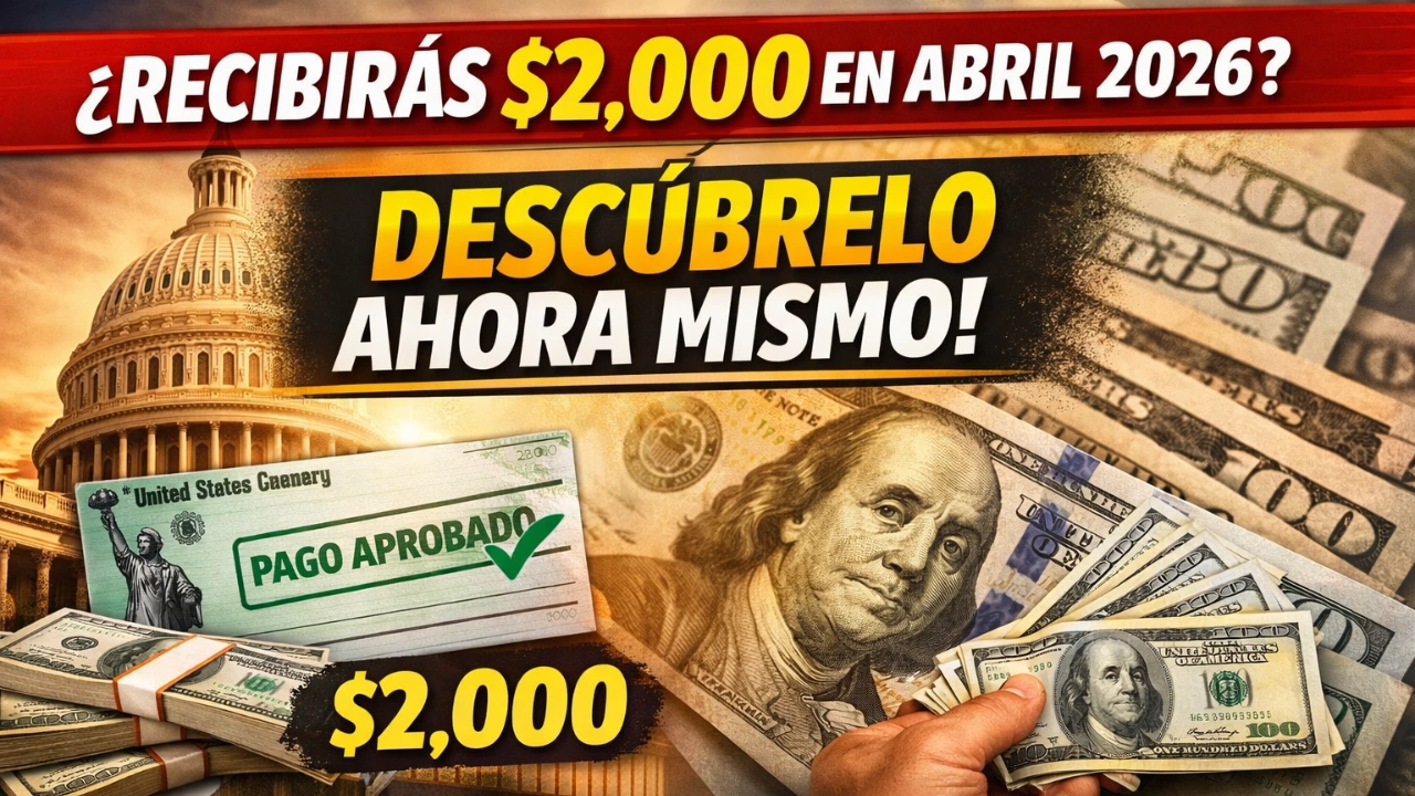 Depósito Federal de $2,000 en Abril de 2026 – Guía Completa, Elegibilidad y Fechas de Pago