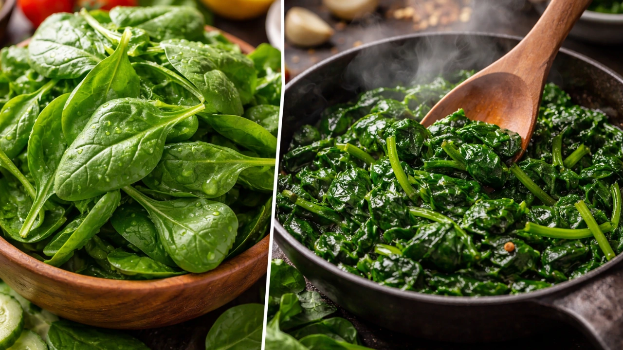 Espinaca Cruda Vs. Espinaca Cocida – el Ganador te Sorprenderá