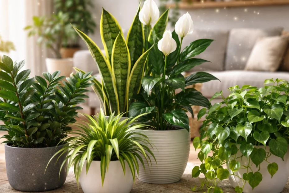 Estas 5 Plantas de Interior están Limpiando tu Aire en Secreto, ¡sin Necesidad de luz Solar!