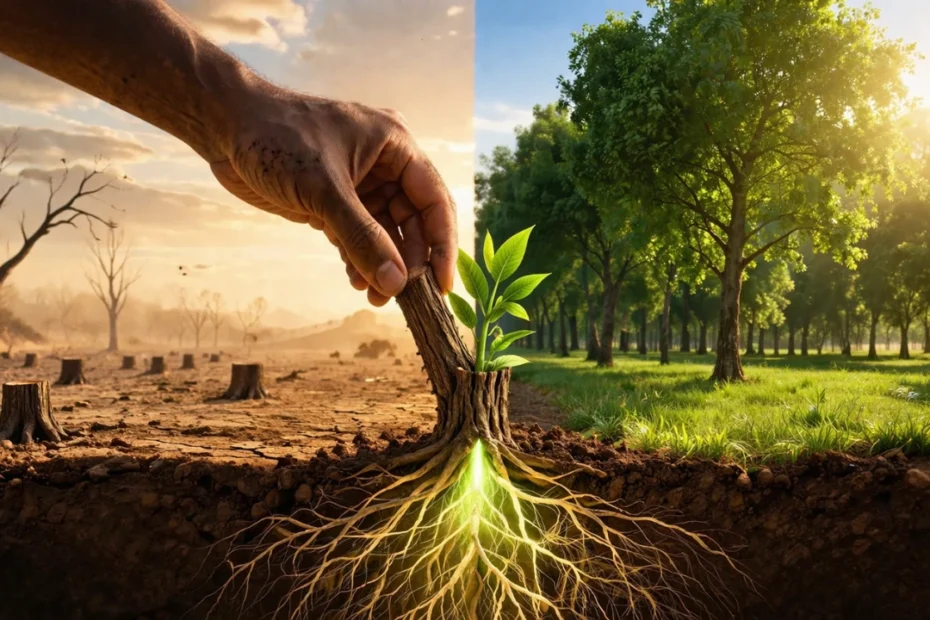 Este Sencillo Truco Permite Cultivar árboles Sin Plantar Nada