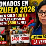 Ingreso Real vs Pensión en Venezuela 2026 - ¿Por Qué los Pensionados No Pueden Cubrir Sus Gastos