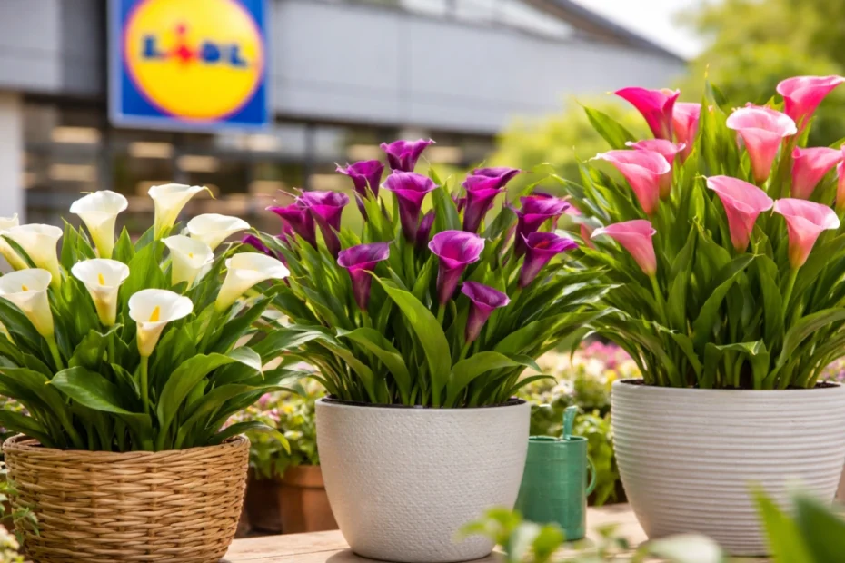 La Planta Calla Lily de Lidl está Transformando Hogares en Lugares Lujosos de la Noche a la Mañana