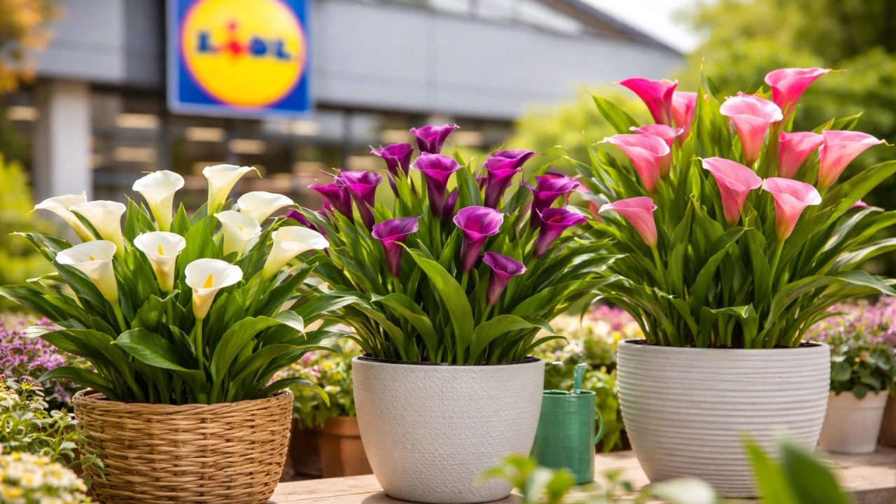 La Planta Calla Lily de Lidl está Transformando Hogares en Lugares Lujosos de la Noche a la Mañana