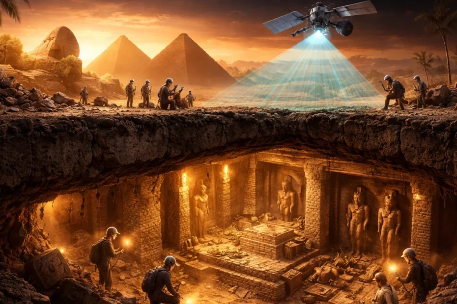 Lo que se Escondía bajo Egipto Durante 2600 Años te Dejará sin Palabras