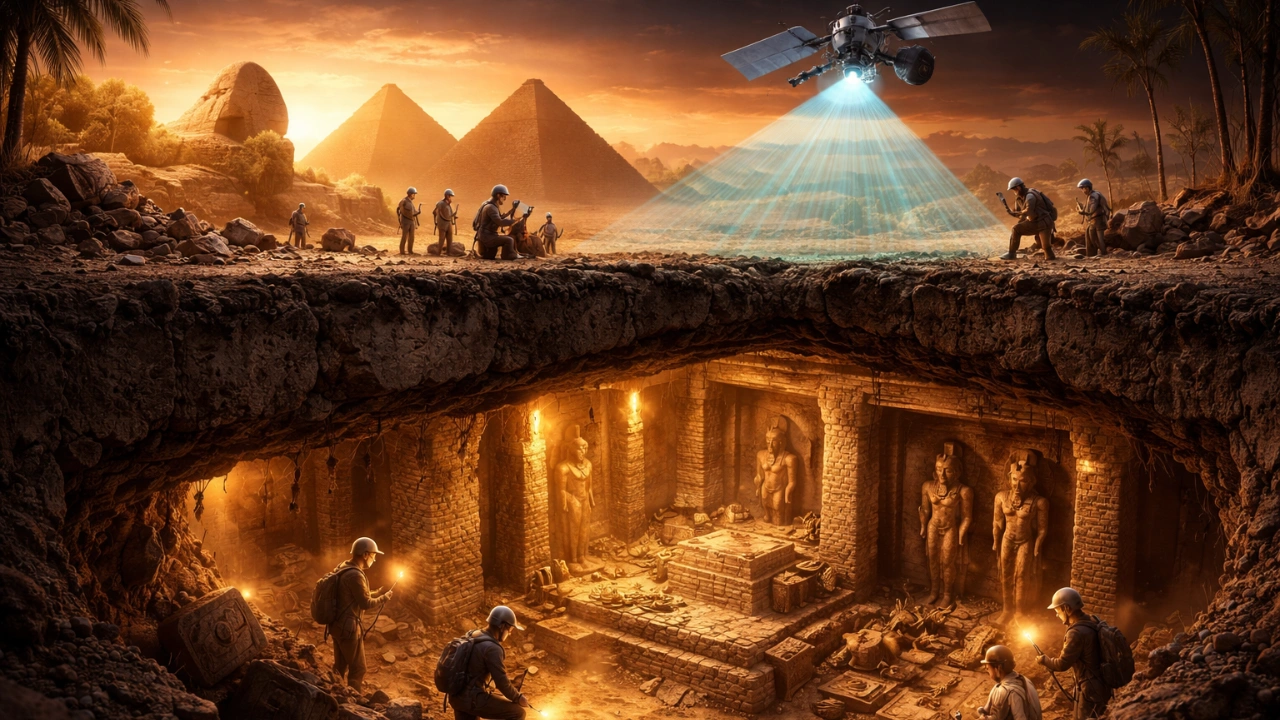 Lo que se Escondía bajo Egipto Durante 2600 Años te Dejará sin Palabras