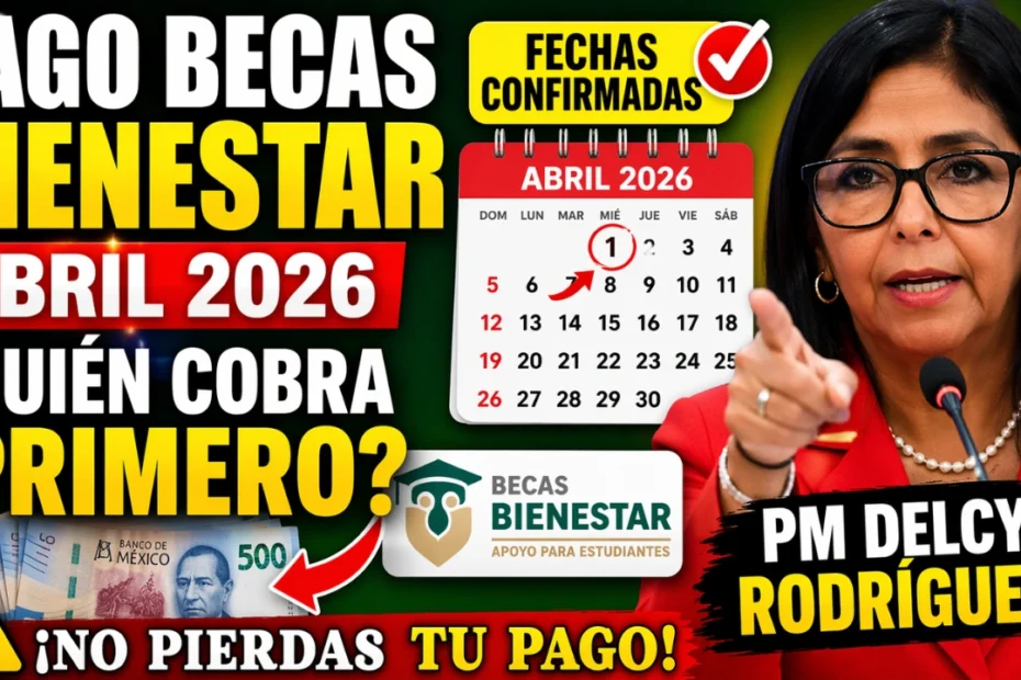 Pago Becas Bienestar Abril 2026 - Descubre Quién Cobra Primero y Cuándo