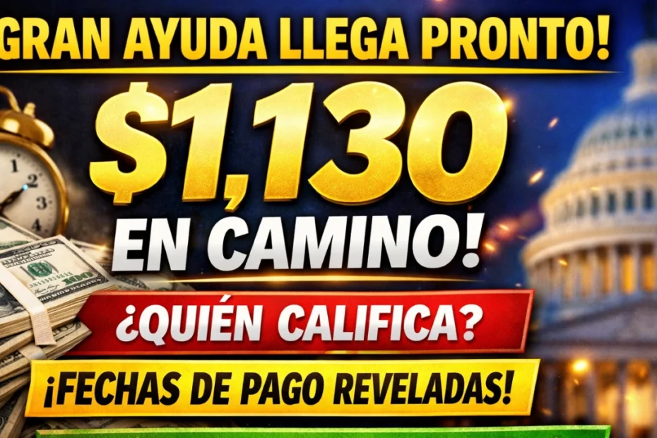 Pagos de $1,130 Programados - Quién Califica, Fechas de Pago y Cómo Recibir el Dinero Fácil