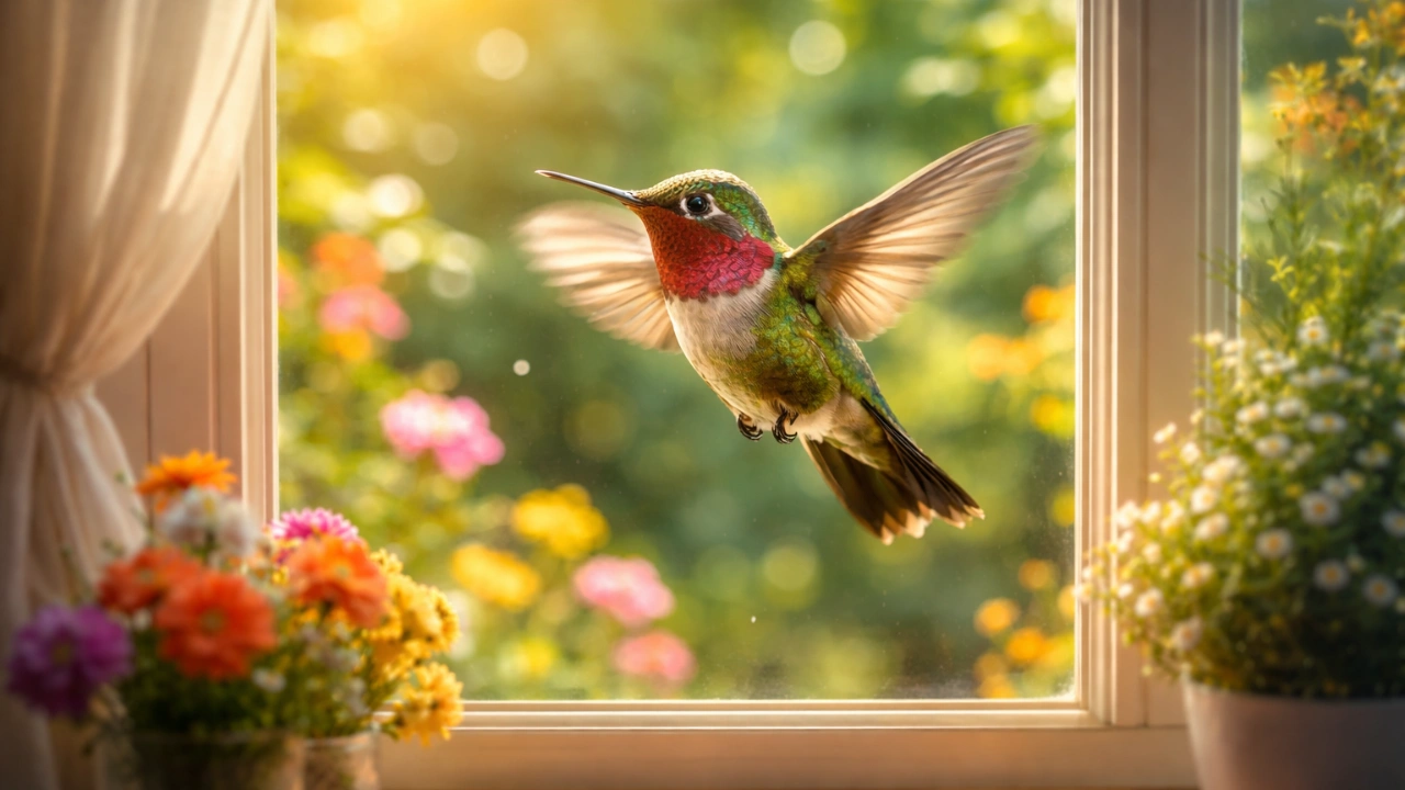 Qué Significa Realmente Tener un Colibrí en tu Ventana