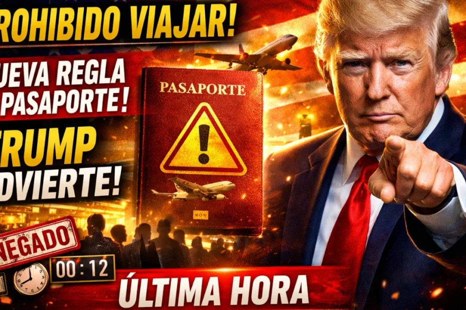 Regla Oculta del Pasaporte que Está Afectando a Miles de Viajeros