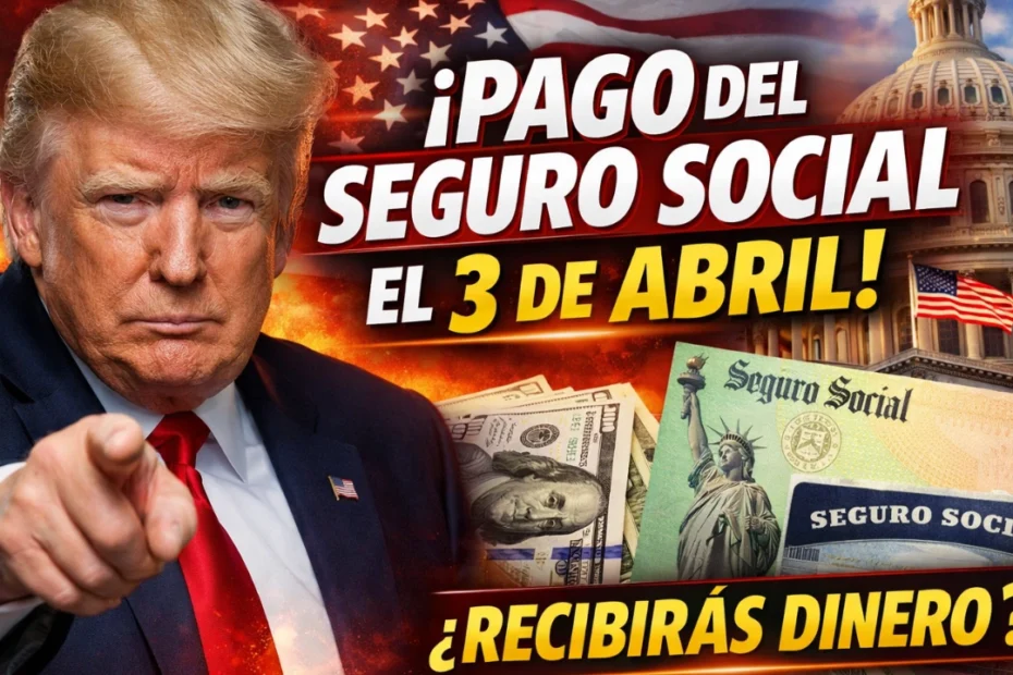 Solo Estos Recibirán el Seguro Social el 3 de Abril de 2026