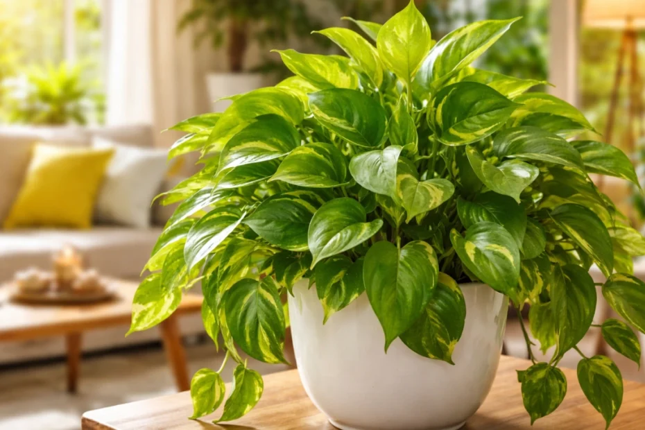 Un Truco Sorprendente Hace Que tu Potus Crezca 3 Veces Más de la Noche a la Mañana