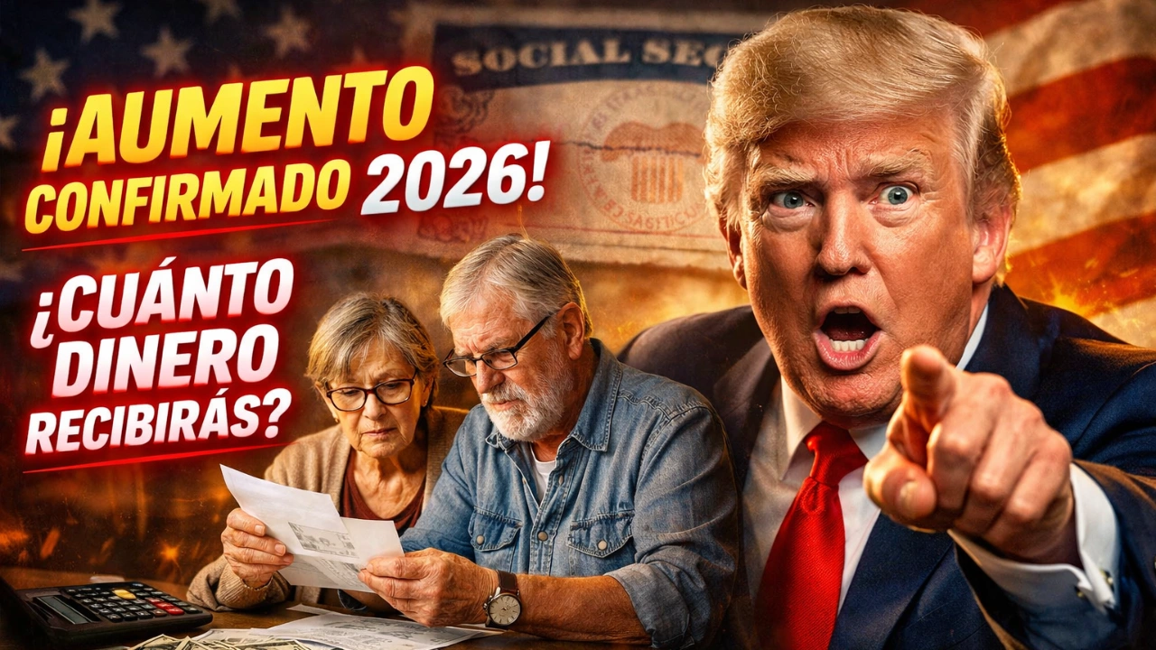 ¡Por Fin llegó el Aumento de la Seguro Social de 2026!