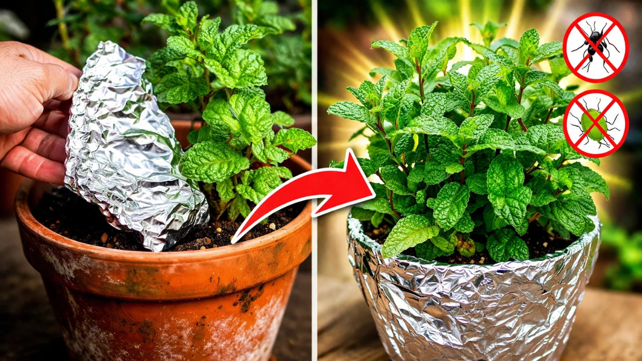¿Papel de Aluminio en Plantas? Sí, y Funciona