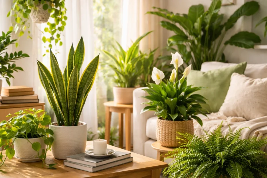 ¿Sin Luz Solar Estas 5 Plantas Prosperan y Transforman tu Hogar de la Noche a la Mañana